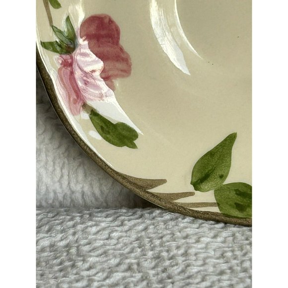 Vintage Franciscan Dinnerware 2 Saucers Desert Rose England 1985-early 2000s EUC - Picture 4 of 12